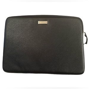 Kate Spade New York | Black Laptop / IPad Case | Padded Computer Sleeve